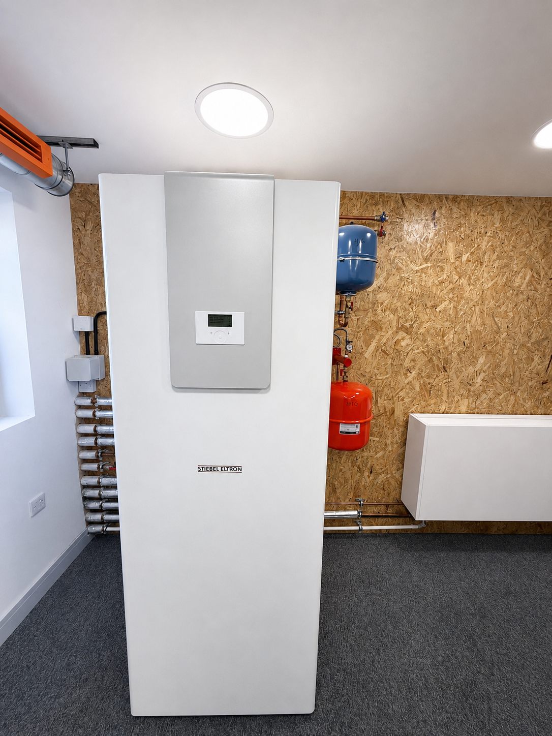 A Stiebel Eltron plantroom installation by Jax Plumbing & Heating